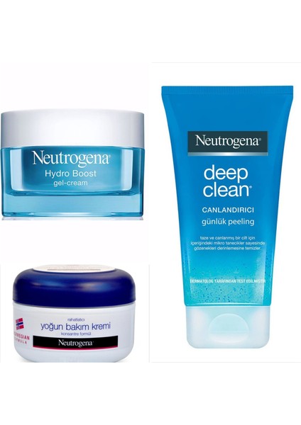 Nemlendirici Krem Kuru Ciltlere Özel Canlandırıcı Cilt Bakım Seti