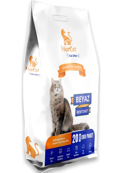 Kedi Kumu Kokusuz Topaklanan 20 lt