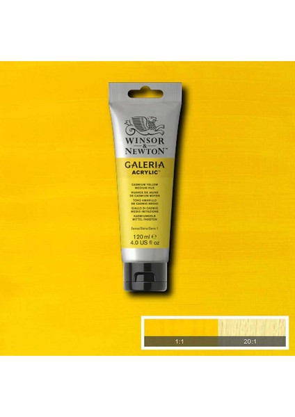 Galeria Akrilik Boya 120 ml Cad Yellow Med Hue