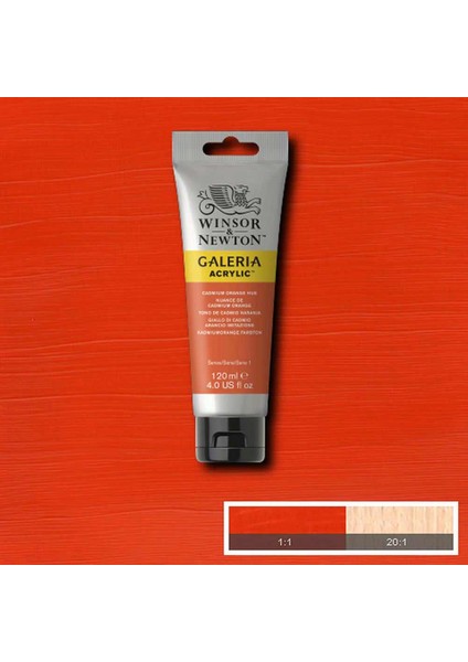 Galeria Akrilik Boya 120 ml Cadmium Orange H