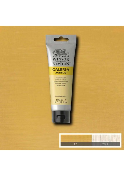 Galeria Akrilik Boya 120 ml Naples Yellow