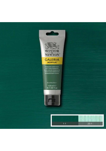 Galeria Akrilik Boya 120 ml Perm Green Deep