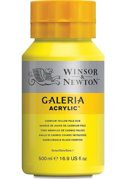 Galeria Akrilik Boya 500 ml Cad Yellow Pale Hue