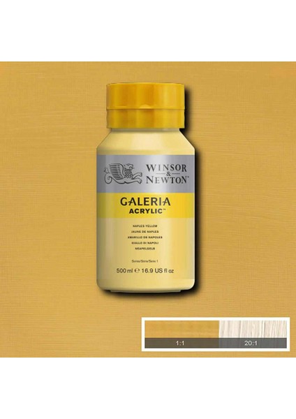 Galeria Akrilik Boya 500 ml Naples Yellow