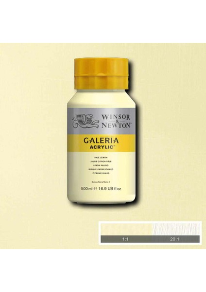 Galeria Akrilik Boya 500 ml Pale Lemon 434