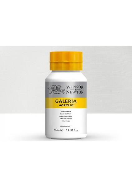 Galeria Akrilik Boya 500 ml Titanium White 644