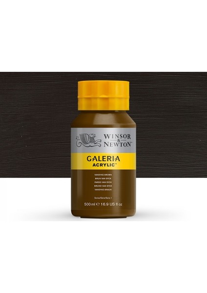 Galeria Akrilik Boya 500 ml Vandyke Brown 676