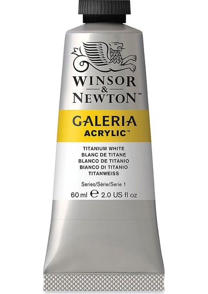 Galeria Akrilik Boya 60 ml Titanium White 644