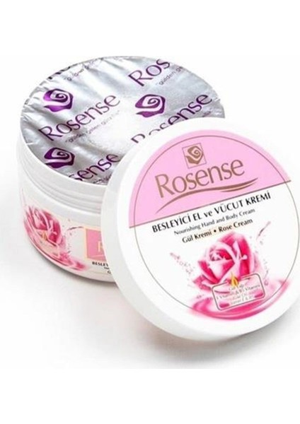 Besleyici El ve Vücut Gül Kremi 250 ml 3'lü