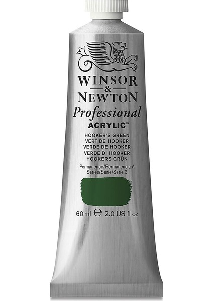 Professional Akrilik Boya 60 ml Hooker's Green 311 S.3
