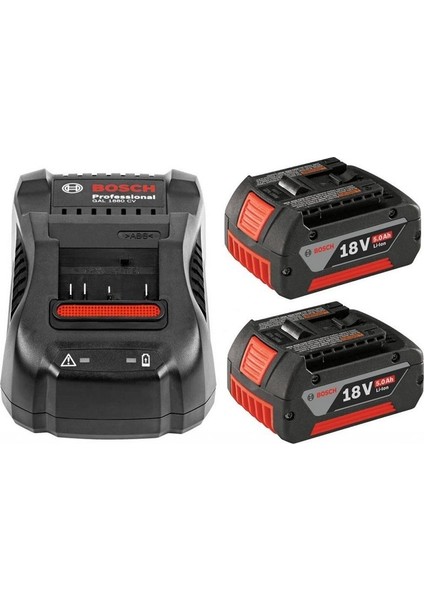 Promix Set Gbh 180-LI Kırıcı Delici +Gsr 18-50 Akülü Vidalama Brushless Motor Kömürsüz 18 V 5,0 Ah Çift Akü fırsatları