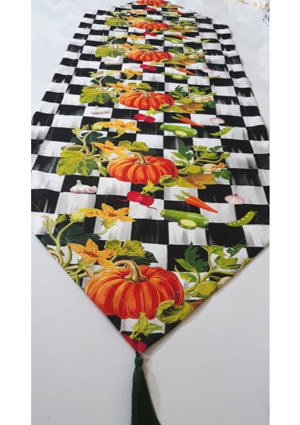 Lal Tasarım Home Collectıon Balkabağı Desen Runner