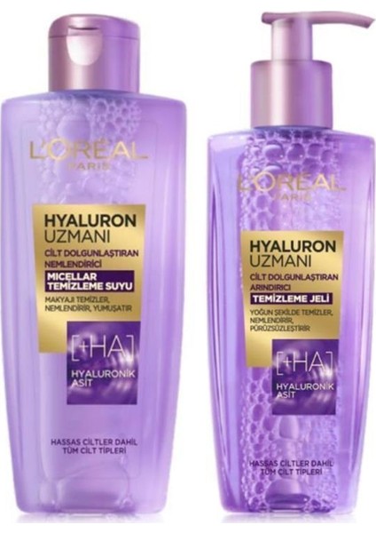 L'Oréal Paris Loreal Paris Loreal Hyaluron Uzmanı Yüz Temizleme Seti