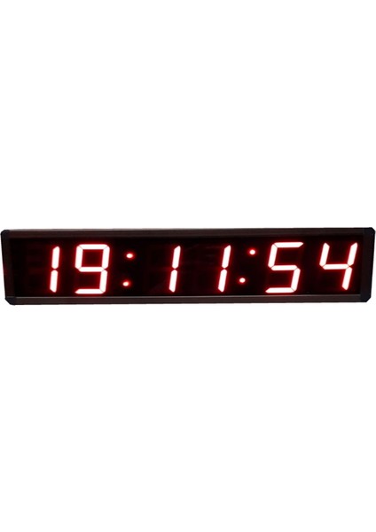 76 mm Displayli Saniyeli Dijital Saat Derece Kasa: 17X50 cm