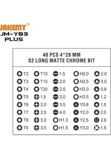 JM-Y03 Plus Elektrikli Tornavida