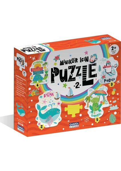 Minikler Için Puzzle - 2 Yaş:2+