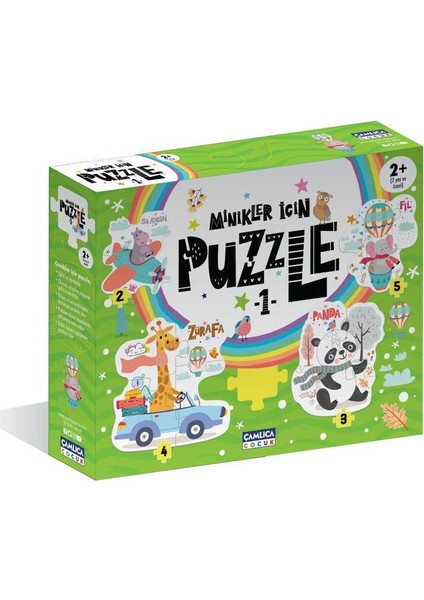 Minikler Için Puzzle - 1 Yaş 2+