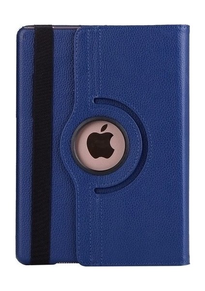 Apple iPad Air 10.9'' 2020 Kılıf Dönebilen Standlı Kapaklı Kılıf + Nano Ekran Koruyucu Lacivert