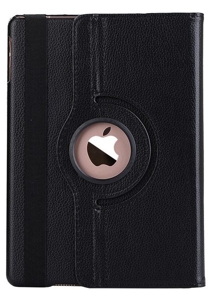 Apple iPad Pro 11'' 2018 Kılıf Dönebilen Standlı Kapaklı Kılıf + Nano Ekran Koruyucu Siyah