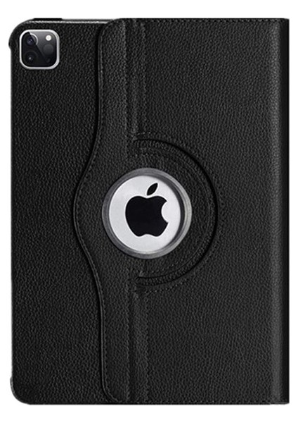 Apple iPad Pro 11'' 2020 Kılıf Dönebilen Standlı Kapaklı Kılıf Siyah