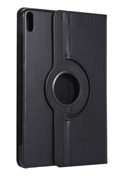 Huawei Matepad 10.4'' Kılıf Dönebilen Standlı Kapaklı Kılıf + Nano Ekran Koruyucu Siyah