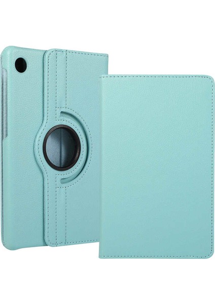 Huawei Matepad T10 / T10S Kılıf Dönebilen Standlı Kapaklı Kılıf + Nano Ekran Koruyucu Mavi