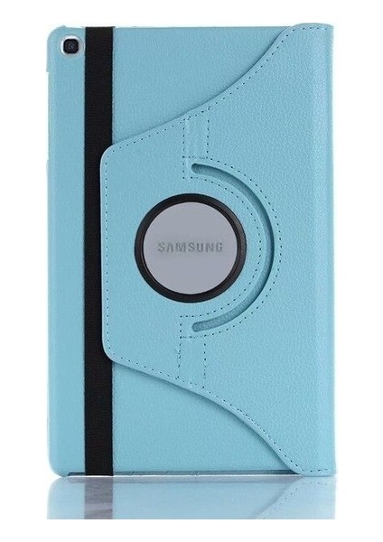 Huawei Matepad T3 7" Kılıf Dönebilen Standlı Kapaklı Kılıf + Nano Ekran Koruyucu Mavi