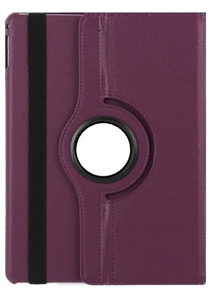 Samsung Galaxy Tab A 10.1" (T580) Kılıf Dönebilen Standlı Kapaklı Kılıf Mor