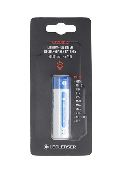 Ledlenser 18650 Pil 3000 Mah