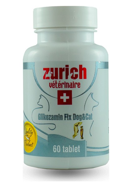 Zuric Kedi ve Köpekler Için 60 Tablet