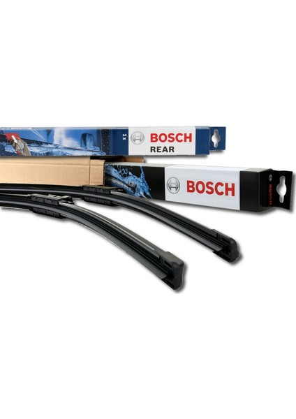 Skoda Fabia Ön Arka Silecek 2007-2014 Bosch Aerotwin Plus-Rear A330H