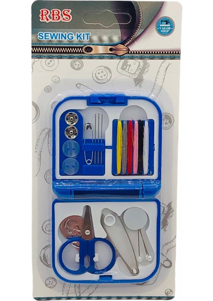 Mini Dikiş Seti - Mavi