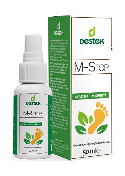 M-Stop Ayak Bakım Spreyi 50 ml