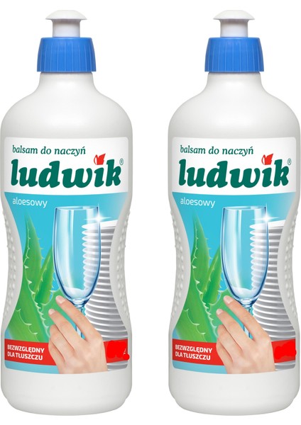 Aloe Vera Özlü Sıvı Bulaşık Deterjanı 1000 ml + 1000 ml 2 Li Set.