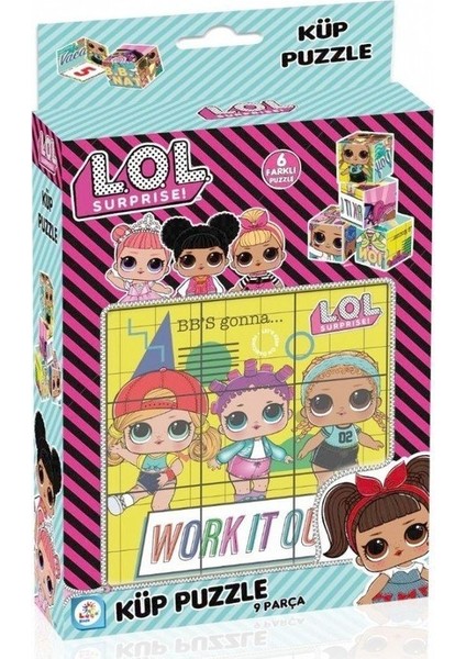 L.o.l Puzzle Küp 9 Parça