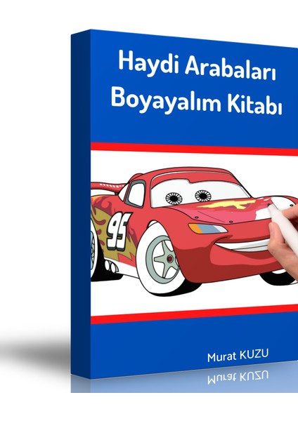 Haydi Arabaları Boyayalım Kitabı