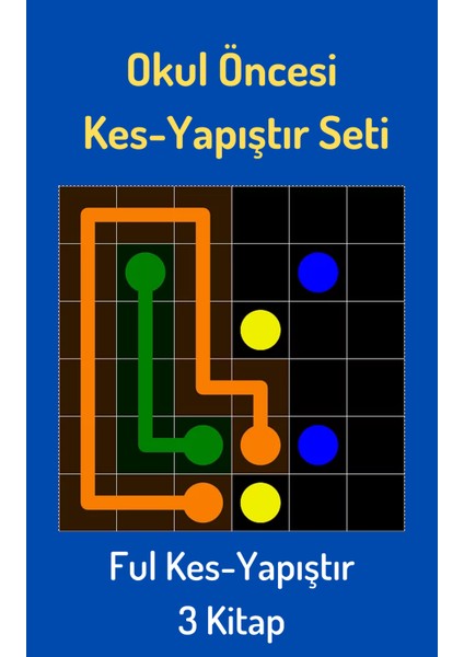 Okul Öncesi Kes Yapıştır Kitap Seti -3 Kitap fiyatları
