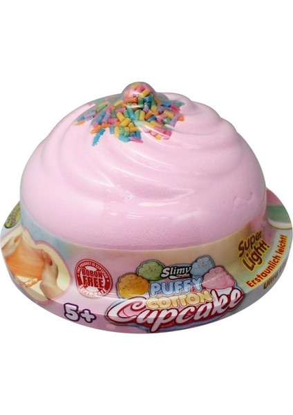 Slimy Puffy Cotton Cupcake 32260 Pembe