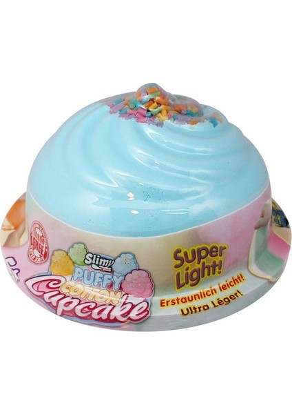 Slimy Puffy Cotton Cupcake 32260 Mavi