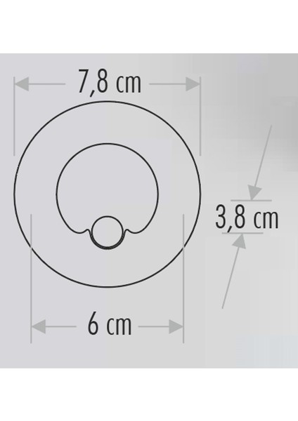 1,5 W Sensörlü Koridor Aydınlatması
