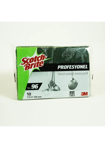 Scotch Brite 3m Scotch Brıte Sb 96 Genel Amaçlı Ovma Pedi Yeşil