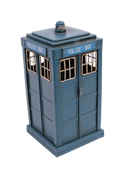 Dekoratif Metal Doktor Who Kumbaralı