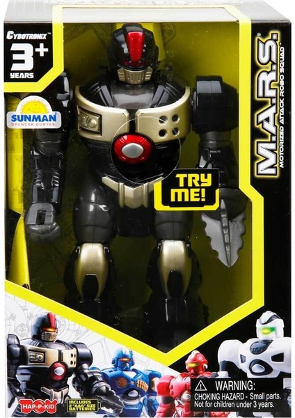 M.a.r.s. Sesli ve Işıklı Yürüyen Robot 18 cm