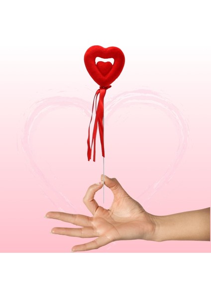 Kalp Çubuk İç İçe Kalp, 21 cm x 4,5 cm - 1 Adet