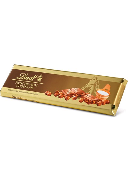 Swiss Tam Yağlı Fındıklı Sütlü Çikolata 300 gr x 5'li