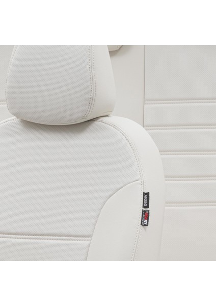 Jeep Renegade 2014-Sonrası Özel Üretim Koltuk Kılıfı New York Design Fildişi modelleri