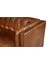 Vintage Light Brown Leather 3A Tuxedo Kanepe 5