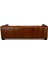 3A Leather Dark Hardwood Kanepe 3