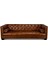 3A Leather Dark Hardwood Kanepe 2