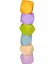 Tumi Ishi Ahşap Denge Blokları 6'lı Pastel Set 1